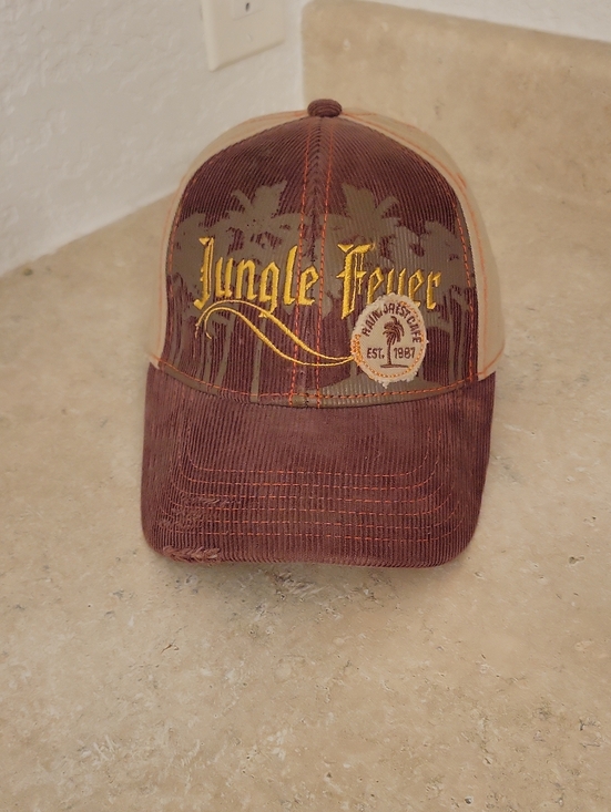Other - RAINFOREST Brown and Tan Jungle Trooper Embroidered Trucker Hat